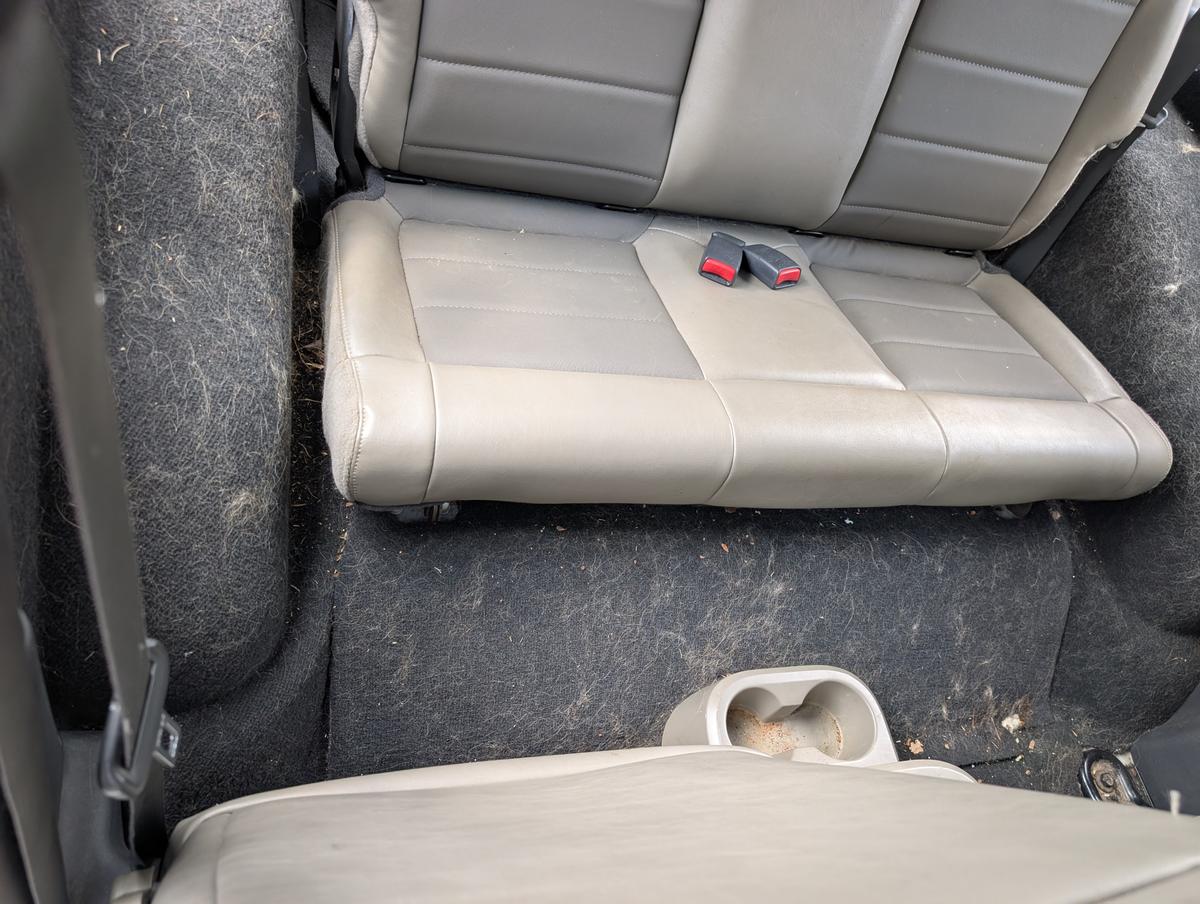Jeep Wrangler before detailing